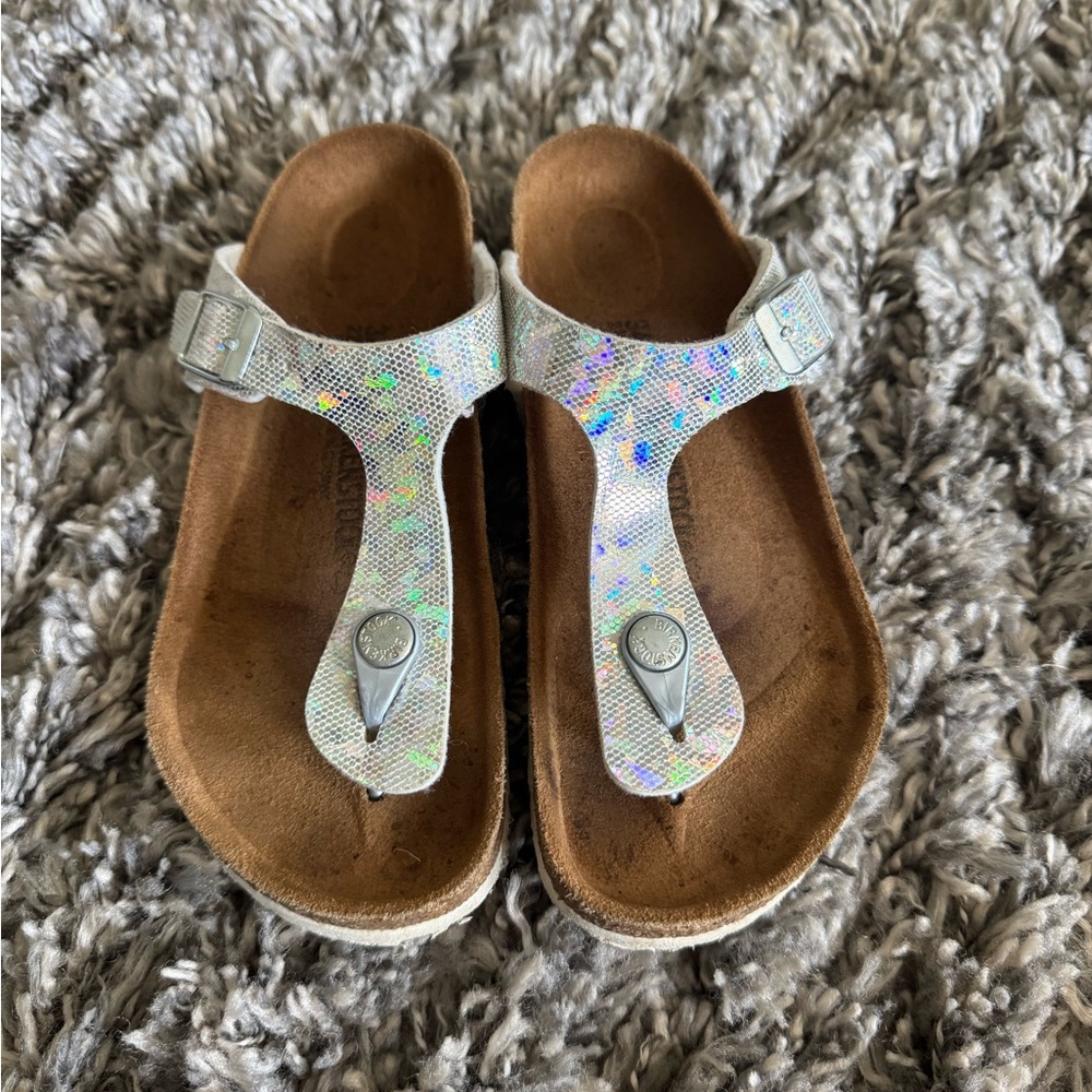 Birkenstock Gizeh Kids SilverSandals
